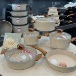 سرویس قابلمه 9 پارچه اویز مدل ماریا ج