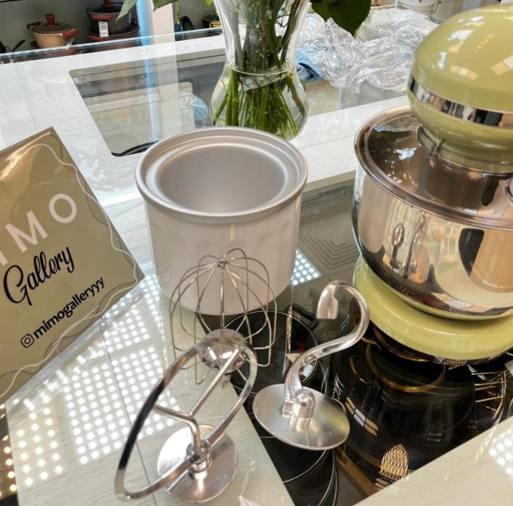 همزن کاسه‌دار سکوتک 1200 وات 1200 وات  Cecotec Cecomixer Merengue 5L 1200 Green ، حرکت سیاره‌ای و کاسه ۵ لیتری ه بهمراه کاسه