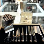 سرویس چاقو آشپزخانه 9 پارچه عرشیا با استند استیل ب