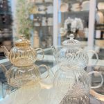 کتری قوری تمام پیرکس شعله مستقیم مدل طره ای الف