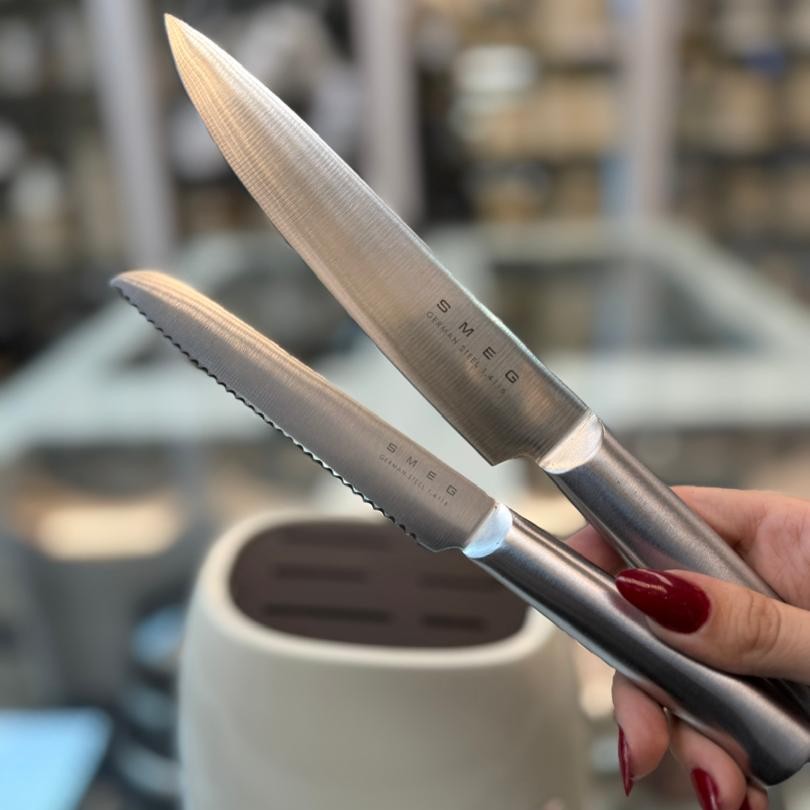 سرویس چاقو اسمگ7 پارچه استیل ضد زنگ د