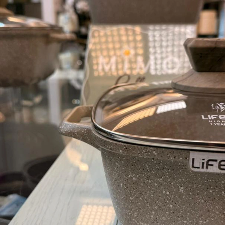 سرویس قابلمه ۱۰ پارچه لایف اسمایل مدل SPF-10-B ب