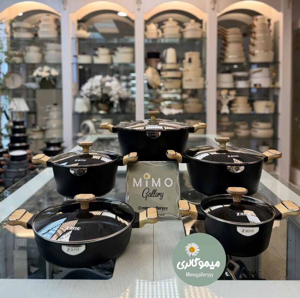 سرویس قابلمه 10 پارچه برند زانو (zano) ل