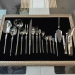 سرویس قاشق چنگال ۱۴۳ پارچه از برند SG کد ۴۵۴