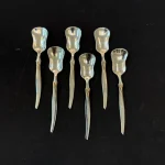 سرویس قاشق چنگال ۱۴۳ پارچه طلایی از برند SG کد249 - Image 6