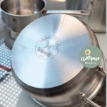 سرویس قابلمه ۹ پارچه از برند اصل WMF آلمان خمره ای - Image 2