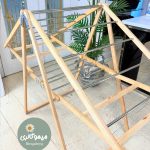 بند رخت چوبی برند شاهین SHAHIN ب