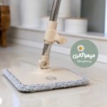 ست سطل و تی چرخشی WS مدل مربعی کد ws700 ب